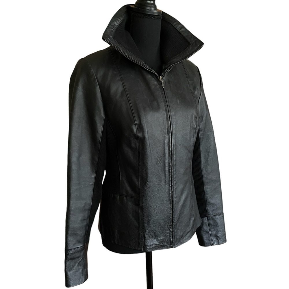 Coldwater Creek Leather Jacket